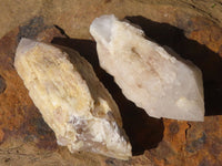 Natural Highly Selected Pineapple Candle Quartz Crystals  x 12 From Ansirabe, Madagascar - Toprock Gemstones and Minerals 