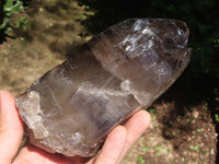 Polished Large Morion Smokey Quartz Crystals  x 3 From Malawi - TopRock