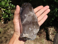 Polished Large Morion Smokey Quartz Crystals  x 3 From Malawi - TopRock