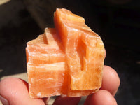 Natural New Sunset Orange Calcite Specimens  x 24 From Spitzkop, Namibia