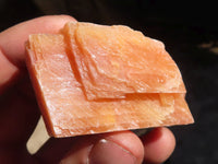 Natural New Sunset Orange Calcite Specimens  x 24 From Spitzkop, Namibia