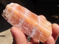 Natural New Sunset Orange Calcite Specimens  x 24 From Spitzkop, Namibia