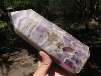 Polished Extra Large Dream Amethyst Point  x 1 From Madagascar - TopRock