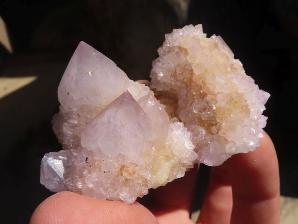 Natural Spirit Amethyst Quartz Clusters x 12 From Boekenhouthoek, South Africa