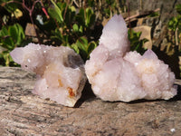 Natural Spirit Amethyst Quartz Clusters x 12 From Boekenhouthoek, South Africa