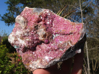 Natural Pink Salrose Cobaltion Dolomite Specimens  x 2 From Kakanda, Congo