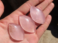 Polished Gemmy Rose Quartz Angel Tears x 35 From Ambatondrazaka, Madagascar