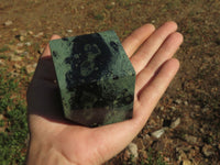 Polished Stromatolite / Kambamba Jasper Cubes (Corners Cut To Stand) x 4 From Katsepy, Madagascar - TopRock