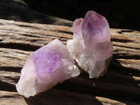 Natural Jacaranda Amethyst Crystals & Clusters  x 12 From Mumbwa, Zambia - Toprock Gemstones and Minerals 