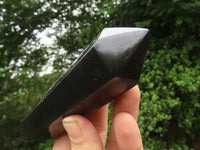 Polished Black Basalt Double Terminated Points  x 4 From Madagascar - TopRock