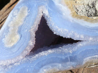 Polished Blue Lace Agate Free Form  x 1 From Nsanje, Malawi - Toprock Gemstones and Minerals 