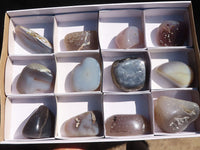 Polished Mixed Selection Of Agate Free Forms  x 12 From Zimbabwe