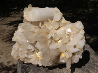 Natural Extra Large Quartz Cluster With Large Crystals  x 1 From Madagascar - TopRock