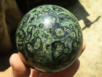 Polished Stromatolite / Kambamba Jasper Spheres  x 3 From Madagascar - TopRock