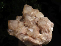 Natural Cascading Smokey White Phantom Quartz Clusters  x 2 From Luena, Congo - TopRock