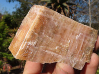 Natural New Sunset Orange Calcite Specimens  x 12 From Spitzkop, Namibia