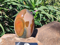 Polished Polychrome Jasper Standing Free Form x 1 From Madagascar - Toprock Gemstones and Minerals 