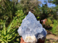 Natural Blue Celestite Crystal Specimens  x 3 From Sakoany, Madagascar - Toprock Gemstones and Minerals 