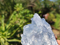 Natural Blue Celestite Crystal Specimens  x 3 From Sakoany, Madagascar - Toprock Gemstones and Minerals 