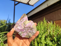 Natural Rough Stichtite & Serpentine Specimens  x 6 From South Africa - Toprock Gemstones and Minerals 