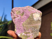 Natural Rough Stichtite & Serpentine Specimens  x 6 From South Africa - Toprock Gemstones and Minerals 