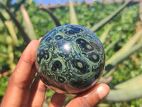 Polished Stromatolite / Kambamba Jasper Spheres  x 2 From Madagascar - Toprock Gemstones and Minerals 