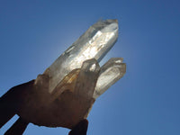 Natural Clear Quartz Crystals & Clusters  x 6 From Madagascar - Toprock Gemstones and Minerals 