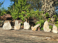 Natural Clear Quartz Crystals & Clusters  x 6 From Madagascar - Toprock Gemstones and Minerals 