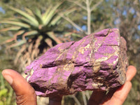 Natural Rough Metallic Purpurite Specimens  x 3 From Erongo, Namibia - Toprock Gemstones and Minerals 