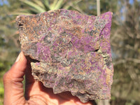 Natural Rough Metallic Purpurite Specimens  x 3 From Erongo, Namibia - Toprock Gemstones and Minerals 