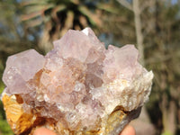 Natural Spirit Amethyst Quartz Clusters  x 4 From Boekenhouthoek, South Africa - Toprock Gemstones and Minerals 