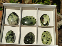 Polished Spotted Leopard Stone Gallets  x 6 From Zimbabwe - Toprock Gemstones and Minerals 