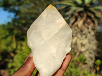 Natural Intact White Quartz Clusters  x 4 From Madagascar - Toprock Gemstones and Minerals 