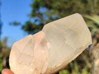 Natural Intact White Quartz Clusters  x 4 From Madagascar - Toprock Gemstones and Minerals 