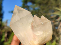 Natural Intact White Quartz Clusters  x 4 From Madagascar - Toprock Gemstones and Minerals 