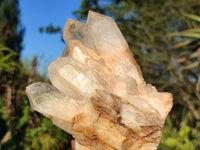 Natural Intact White Quartz Clusters  x 4 From Madagascar - Toprock Gemstones and Minerals 