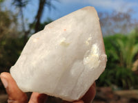 Natural White Candle Quartz Specimens  x 4 From Madagascar - Toprock Gemstones and Minerals 