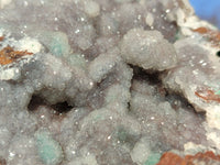 Natural Drusy Quartz Coated Chrysocolla In Dolomite  x 1 From Likasi, Congo - Toprock Gemstones and Minerals 