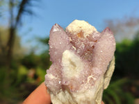 Natural Mixed Selection Of Spirit Quartz Clusters  x 12 From Boekenhouthoek, South Africa - Toprock Gemstones and Minerals 