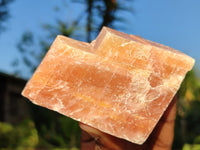 Natural New Sunset Orange Calcite Specimens  x 12 From Spitzkop, Namibia - Toprock Gemstones and Minerals 