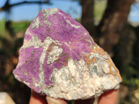 Natural Metallic Purpurite Cobbed Specimens  x 12 From Erongo, Namibia - Toprock Gemstones and Minerals 