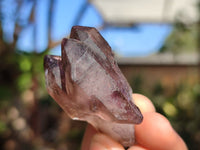 Natural Small Smokey Amethyst Crystals  x 12 From Chiredzi, Zimbabwe - Toprock Gemstones and Minerals 