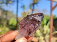 Natural Small Smokey Amethyst Crystals  x 12 From Chiredzi, Zimbabwe - Toprock Gemstones and Minerals 