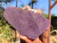 Polished Metallic Purpurite Free Forms With Matte Finish x 6 From Erongo, Namibia - Toprock Gemstones and Minerals 