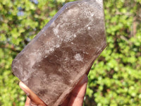 Polished Large Smokey Quartz Points  x 2 From Madagascar - Toprock Gemstones and Minerals 