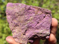 Natural Metallic Purpurite Cobbed Specimens  x 12 From Erongo, Namibia - Toprock Gemstones and Minerals 