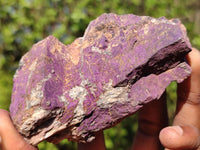 Natural Metallic Purpurite Cobbed Specimens  x 12 From Erongo, Namibia - Toprock Gemstones and Minerals 