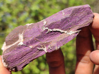 Natural Metallic Purpurite Cobbed Specimens  x 12 From Erongo, Namibia - Toprock Gemstones and Minerals 