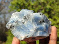 Natural New Sky Blue Calcite Specimens  x 12 From Spitzkop, Namibia - Toprock Gemstones and Minerals 