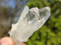 Natural Single Clear Quartz Crystals  x 70 From Zambia - Toprock Gemstones and Minerals 